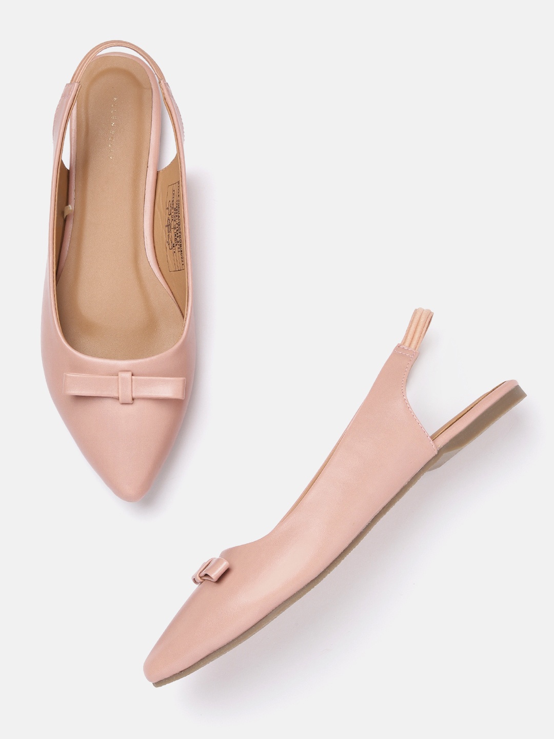

Allen Solly Women Ballerinas with Bow Detail, Pink