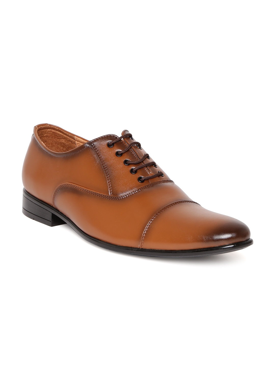 

San Frissco Men Tan Brown Oxfords