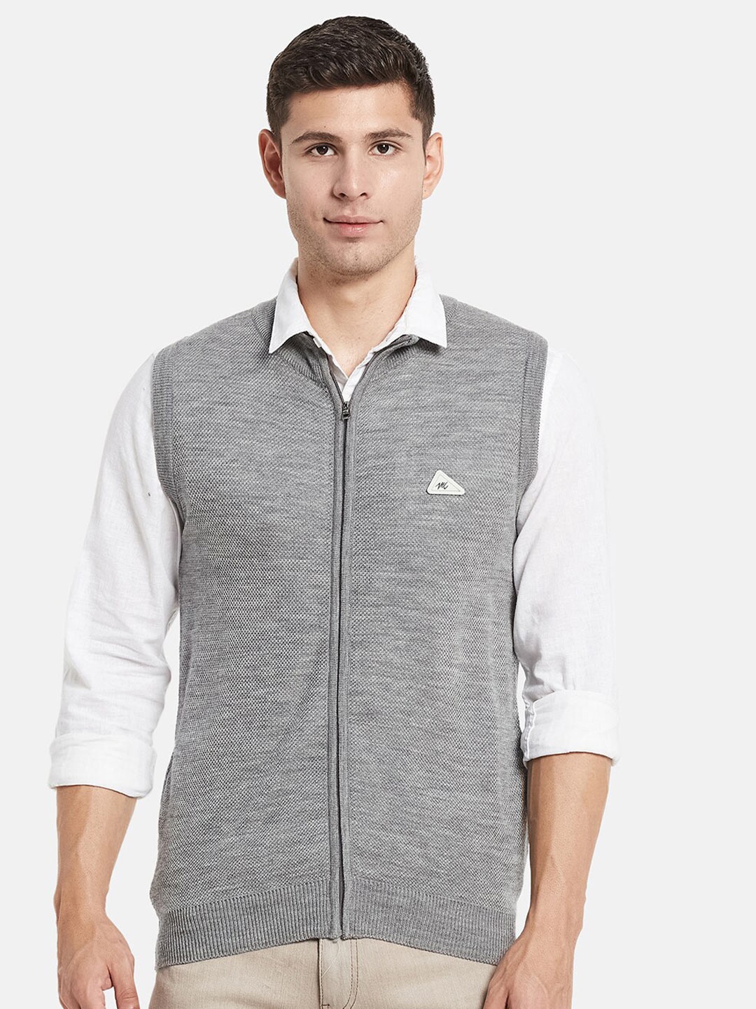 

Monte Carlo Men Grey Sweater Vest