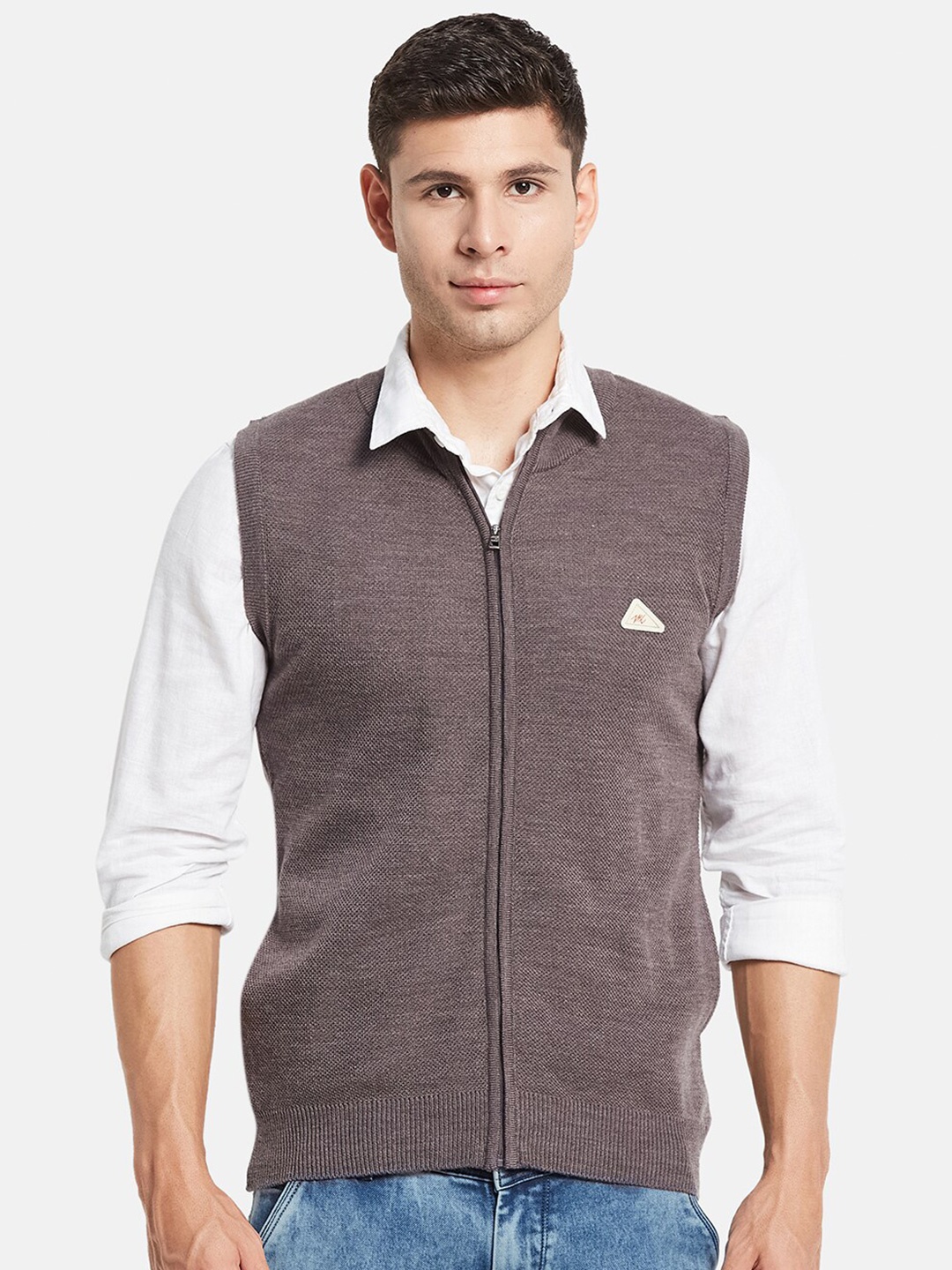 

Monte Carlo Men Brown Sweater Vest