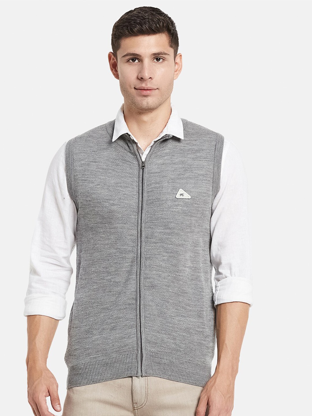 

Monte Carlo Men Grey Sweater Vest