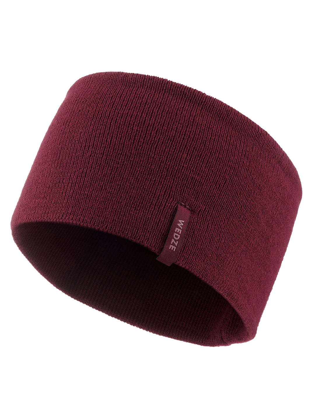 

WEDZE By Decathlon Unisex Solid Acrylic Cap, Burgundy