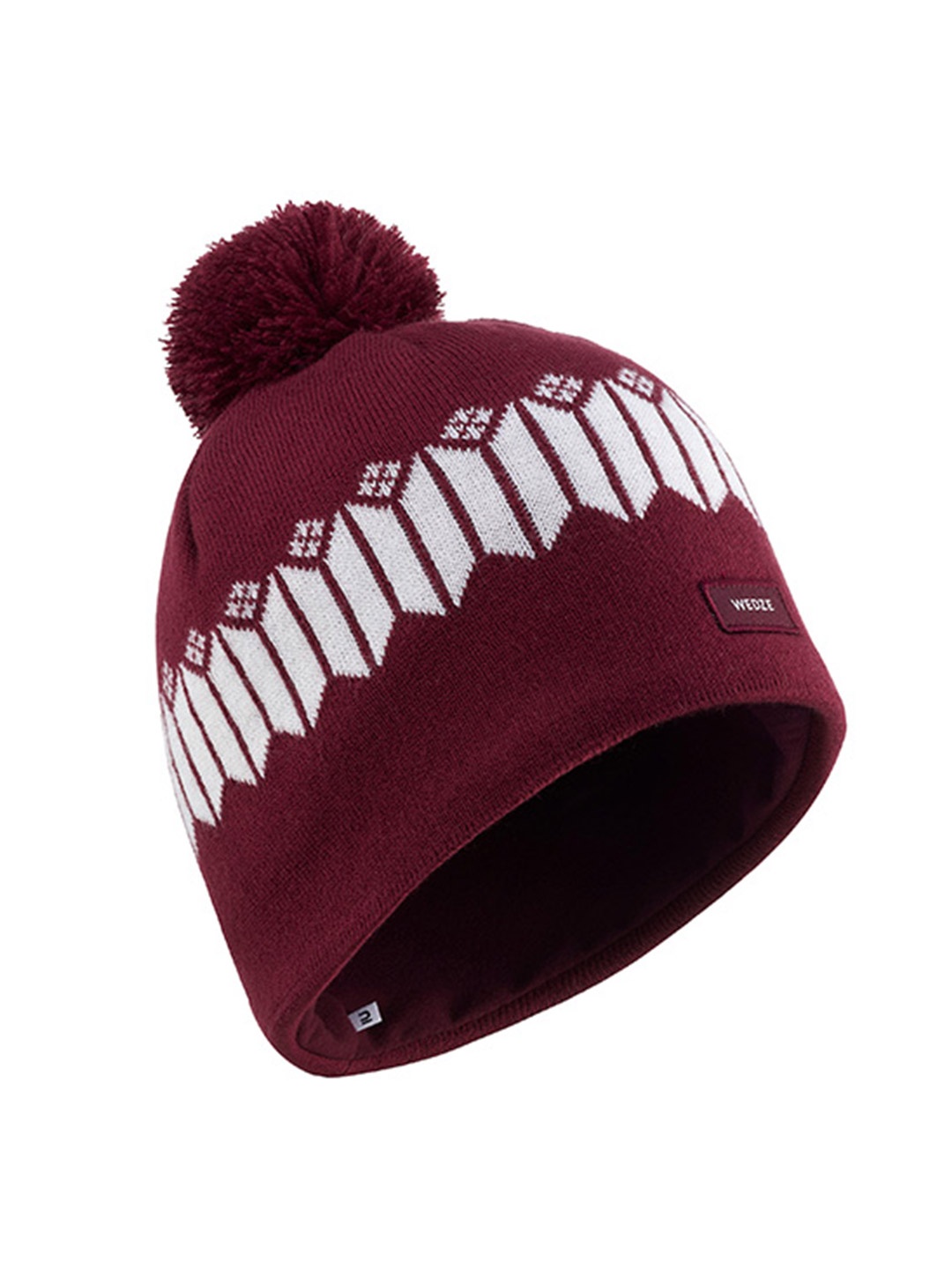 

WEDZE By Decathlon Unisex Acrylic Beanie, White