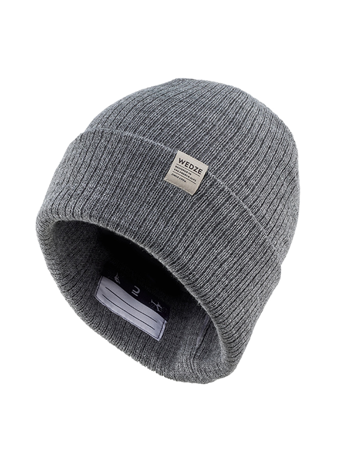 

WEDZE By Decathlon Kids Acrylic Beanie, Grey