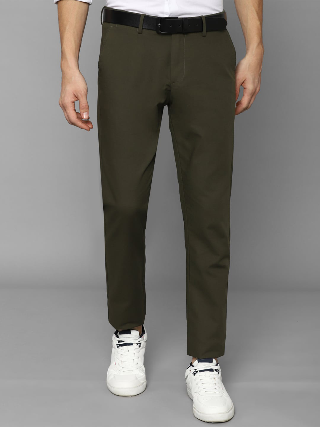 

Allen Solly Men Green Casual Trousers