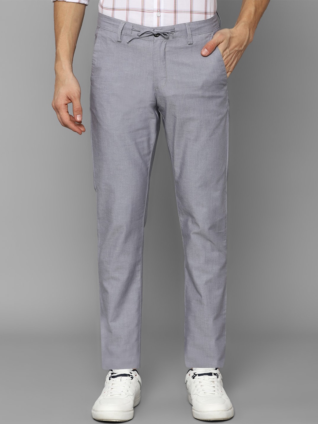 

Allen Solly Men Blue Casual Trousers