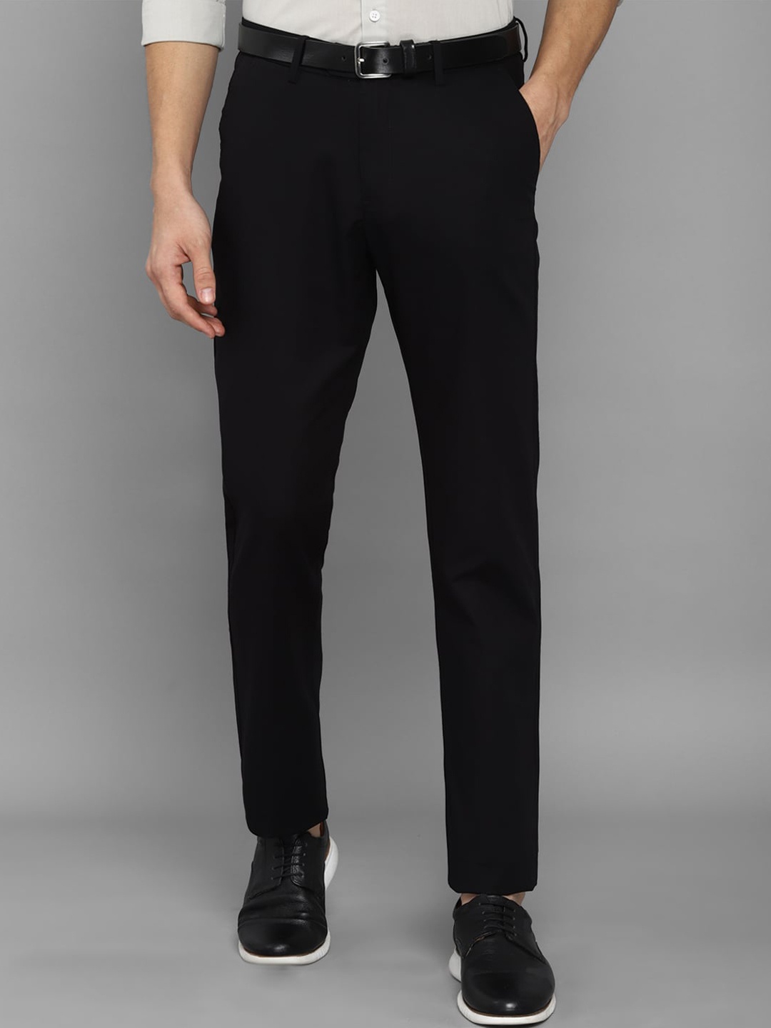 

Allen Solly Men Black Casual Trousers
