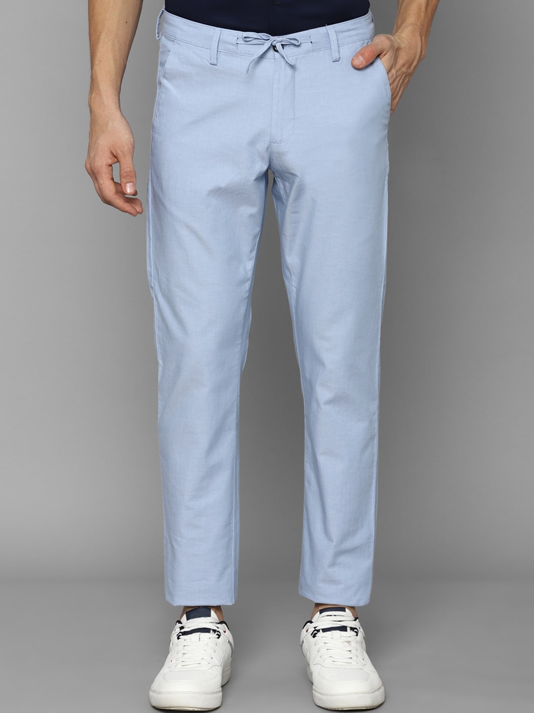 

Allen Solly Men Blue Casual Trousers