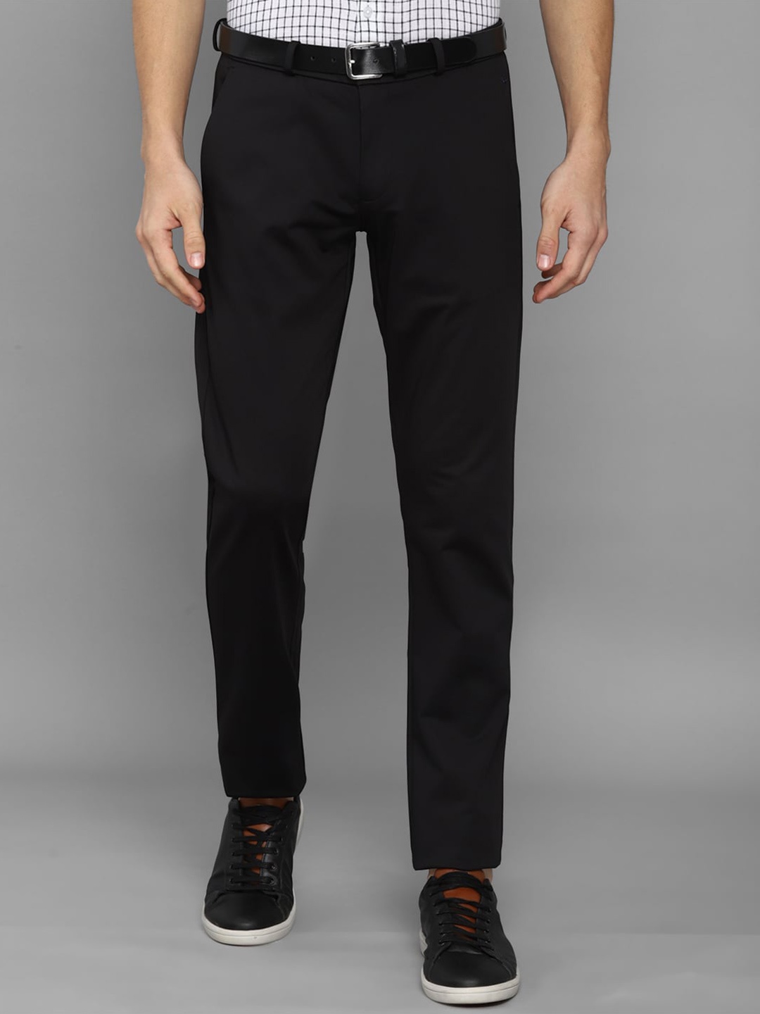 

Allen Solly Men Black Casual Trousers