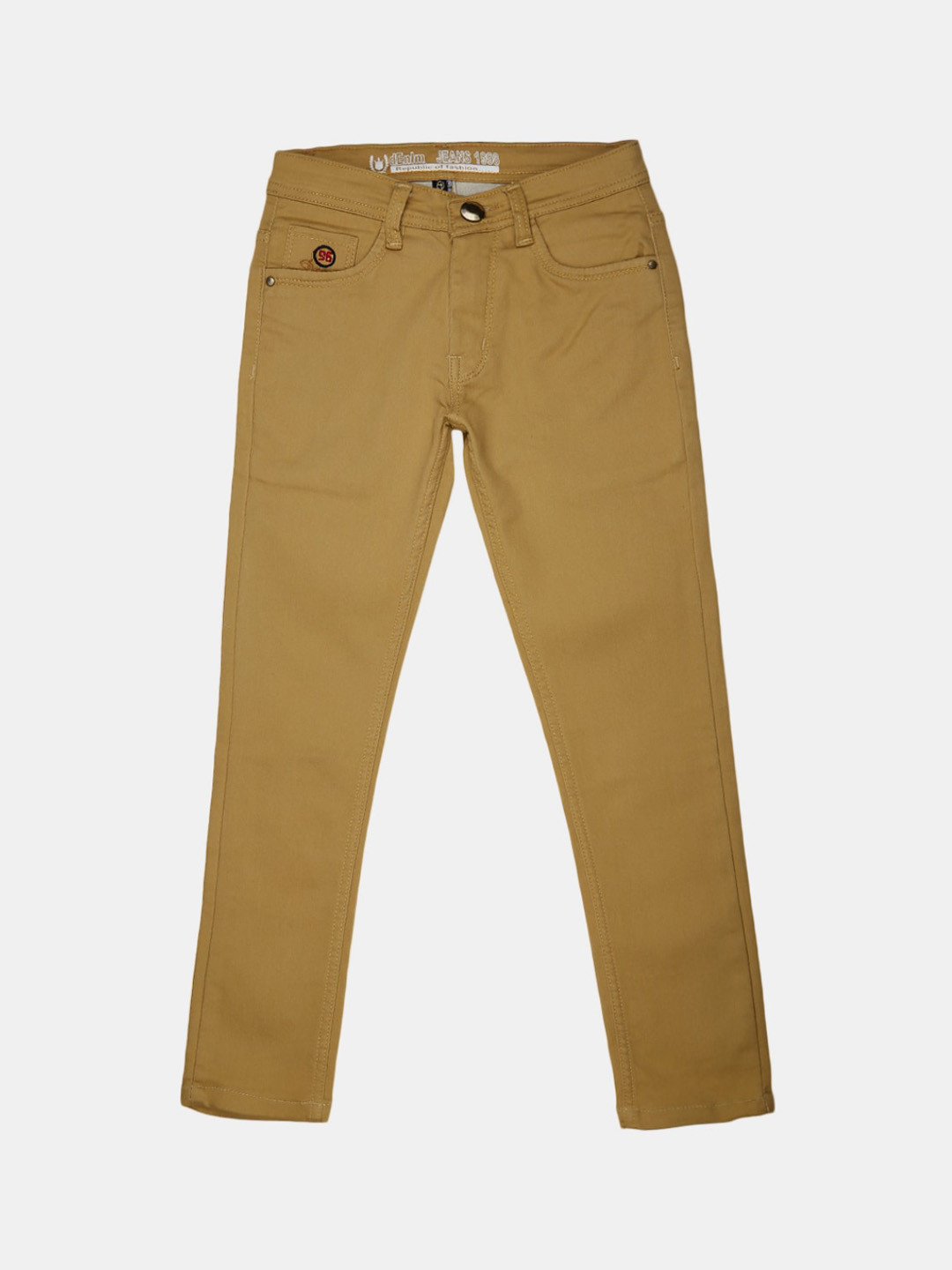 

V-Mart Boys Beige Classic Cotton Trousers