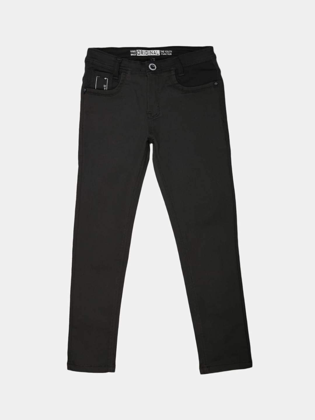 

V-Mart Boys Grey Classic Chinos Cotton Trousers