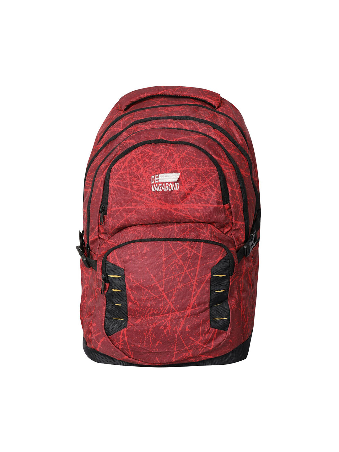 

DEVAGABOND Unisex Printed Backpack, Red