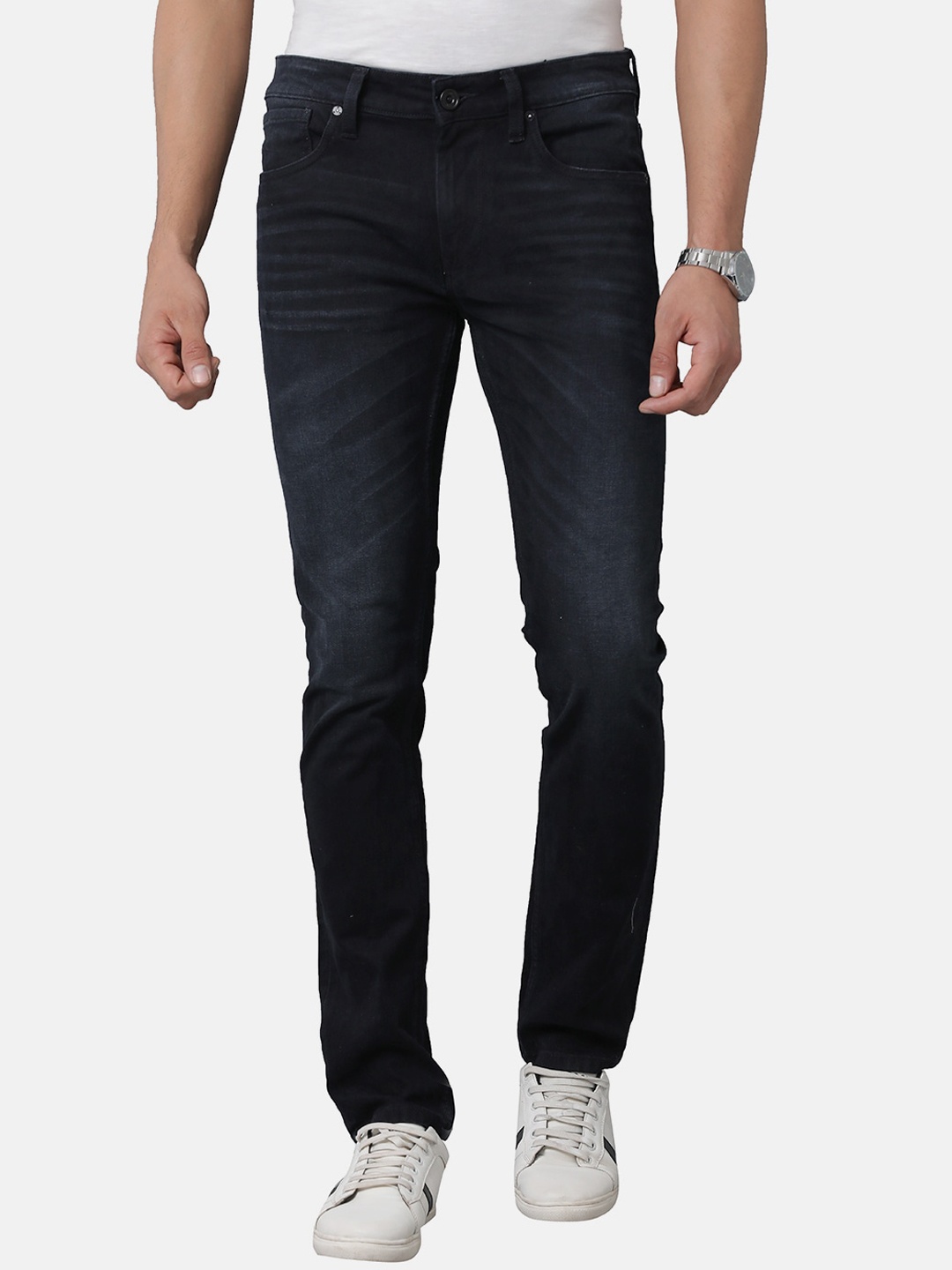 

Voi Jeans Men Blue Skinny Fit Light Fade Jeans
