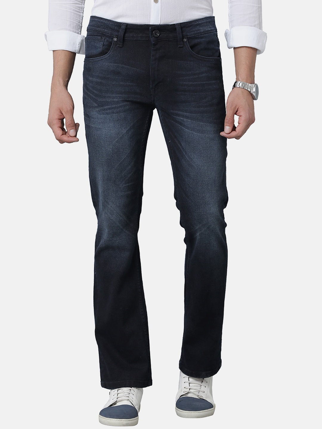 

Voi Jeans Men Blue Skinny Fit Light Fade Stretchable Jeans