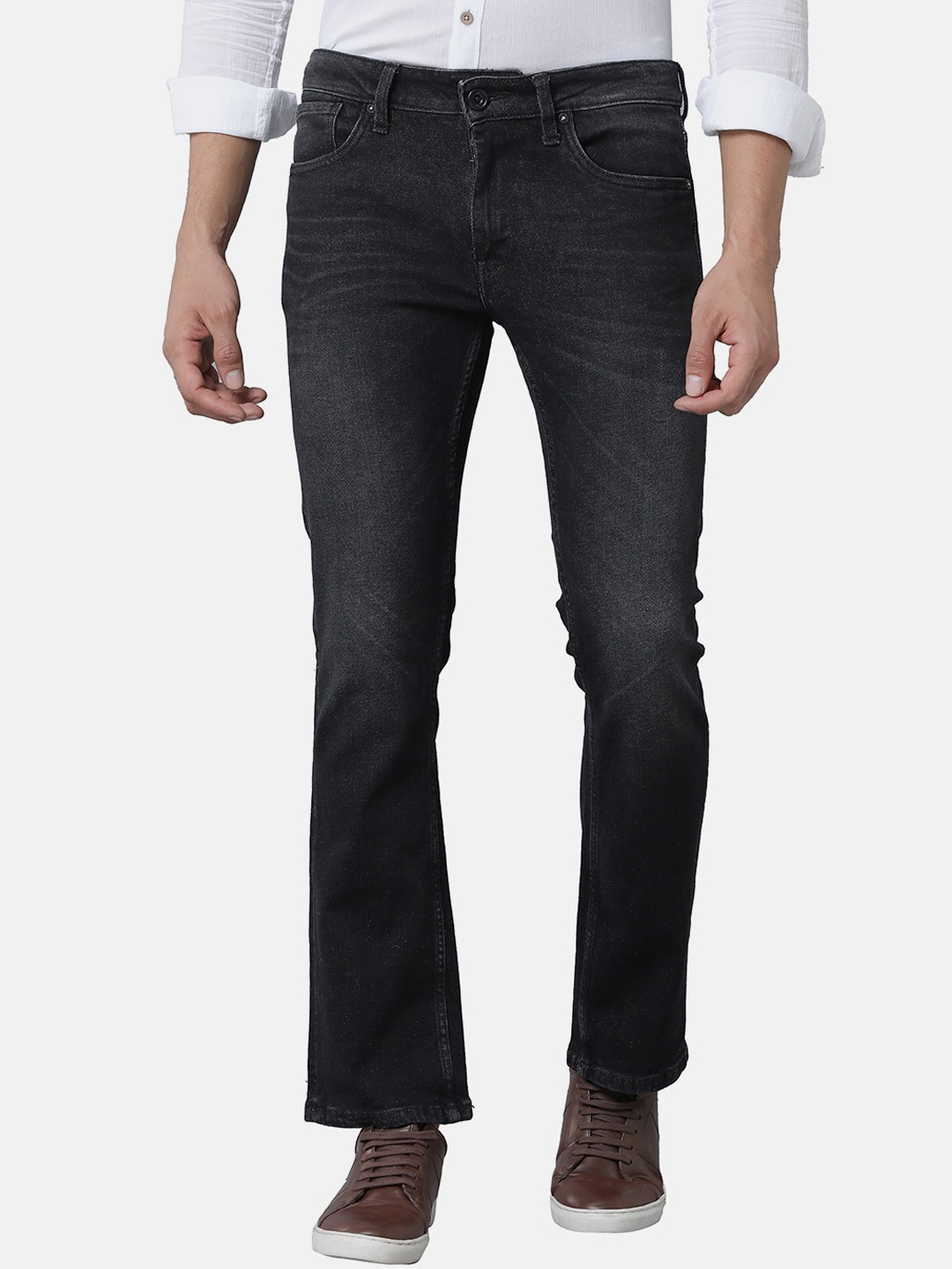 

Voi Jeans Men Black Skinny Fit Light Fade Jeans