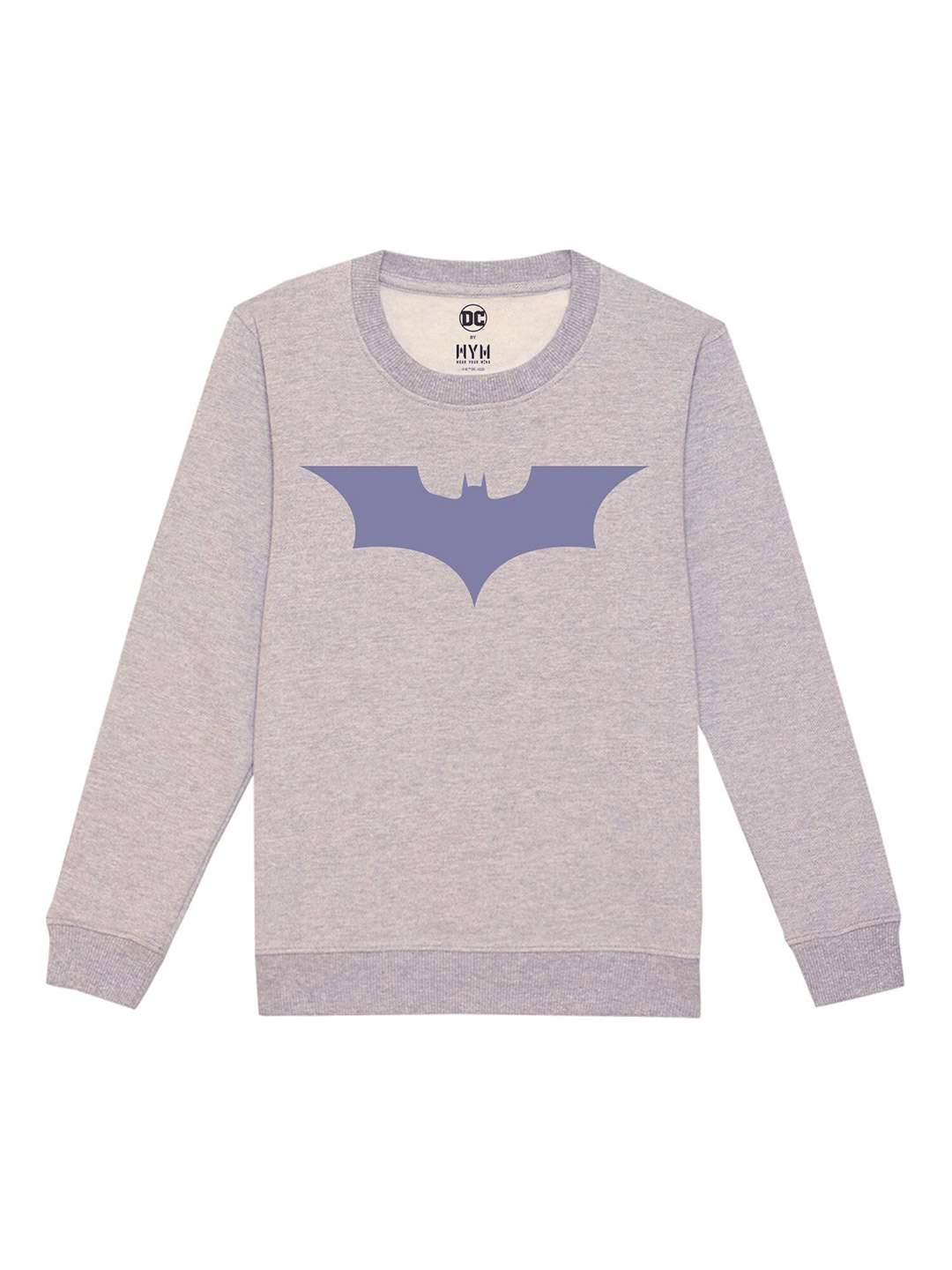 

DC by Wear Your Mind Unisex Kids Grey Printed Sweatshirt
