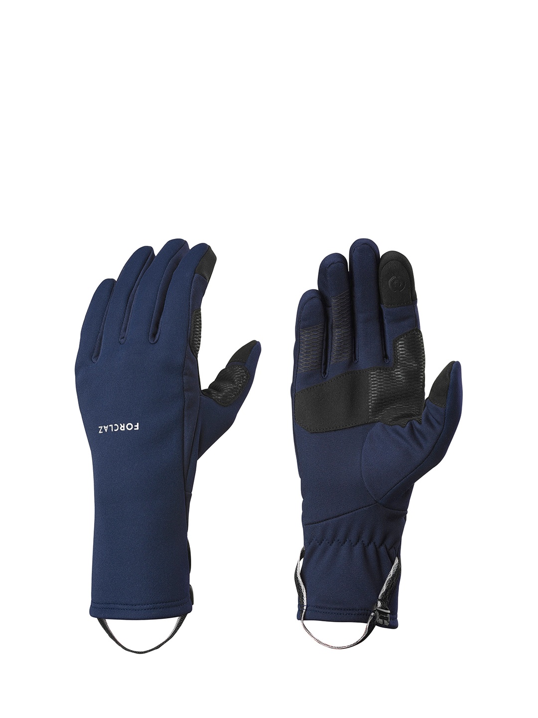 

FORCLAZ By Decathlon Unisex Stretchable Trekking Gloves, Navy blue