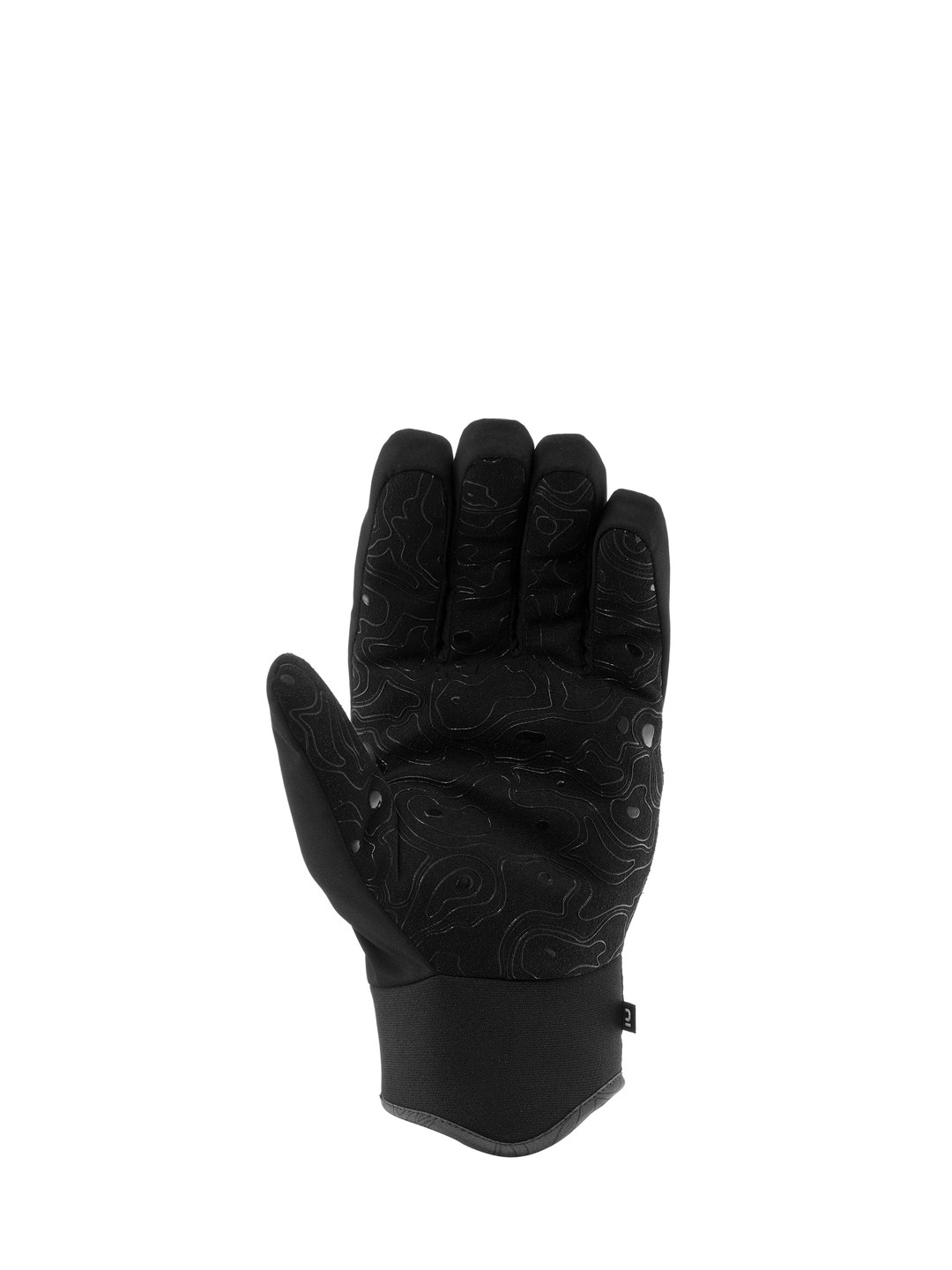 

WEDZE By Decathlon Black Textured Hand Gloves