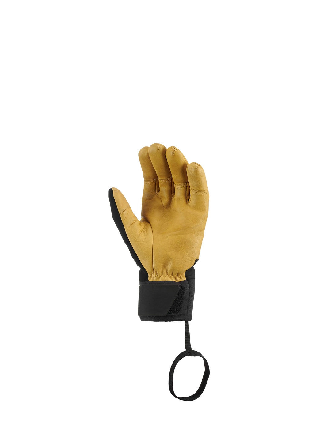 

WEDZE By Decathlon Black & Beige Colourblocked Gloves