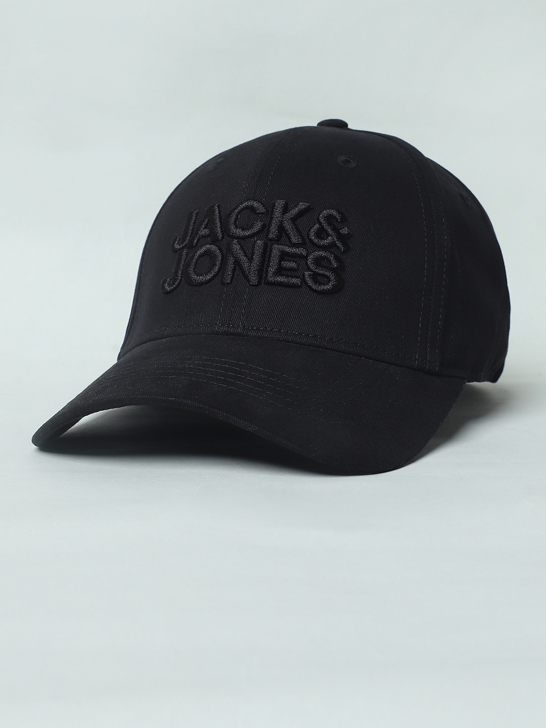 

Jack & Jones Men Embroidered Baseball Cap, Black