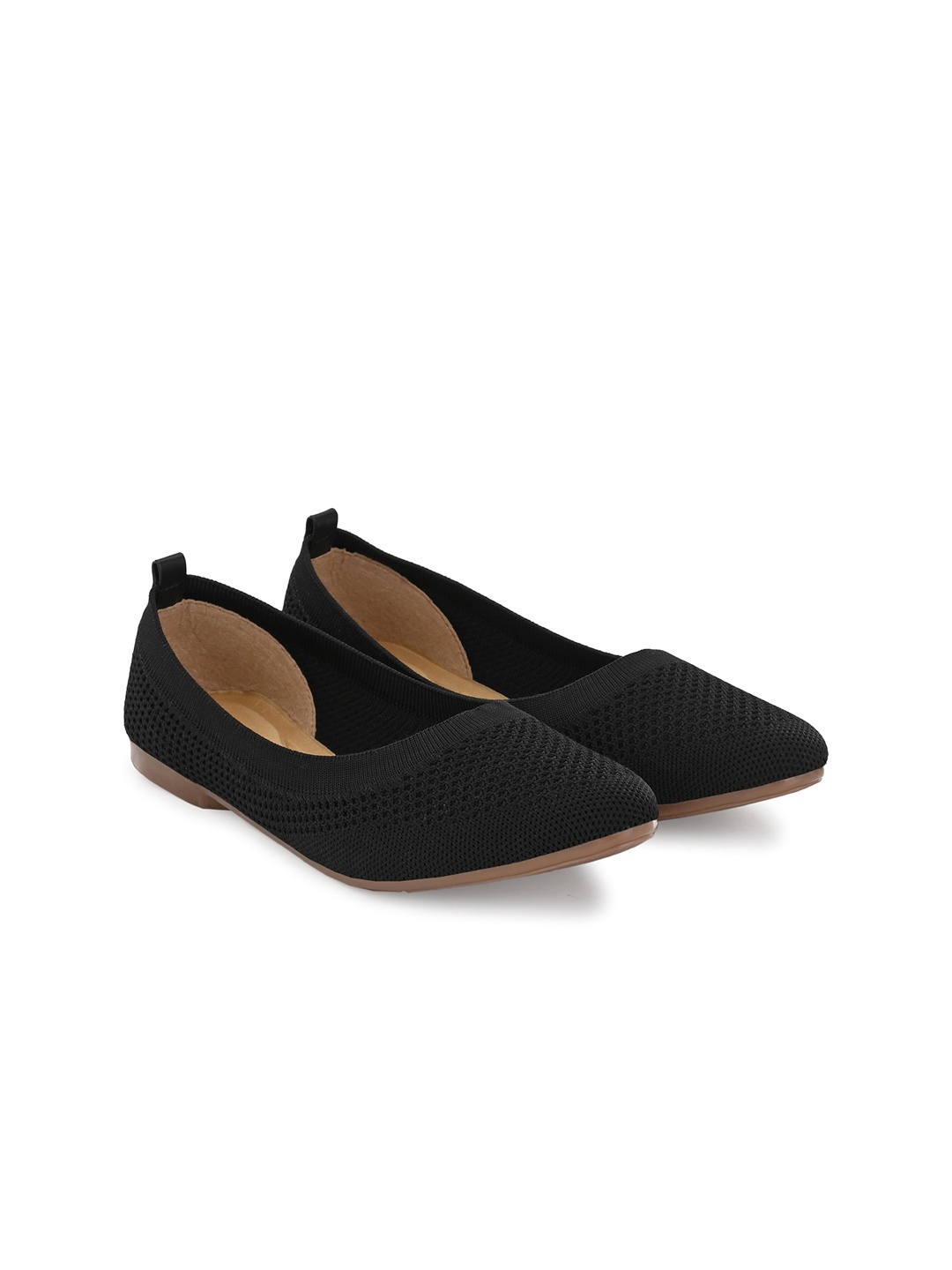 

TAURENE Women Ballerinas Flats, Black