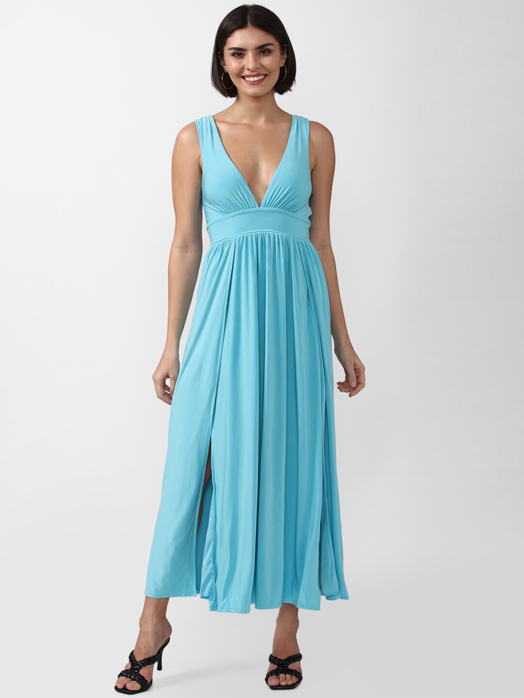 

FOREVER 21 Blue Maxi Dress