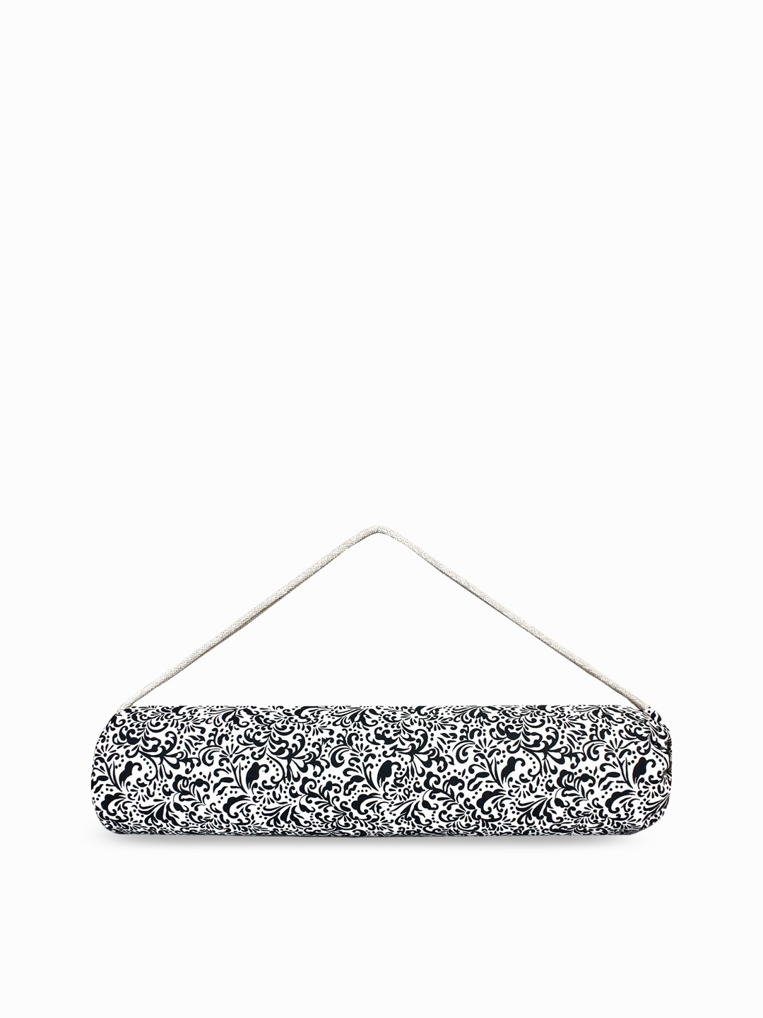

Anekaant White & Black Printed Canvas Yoga Mat Bag