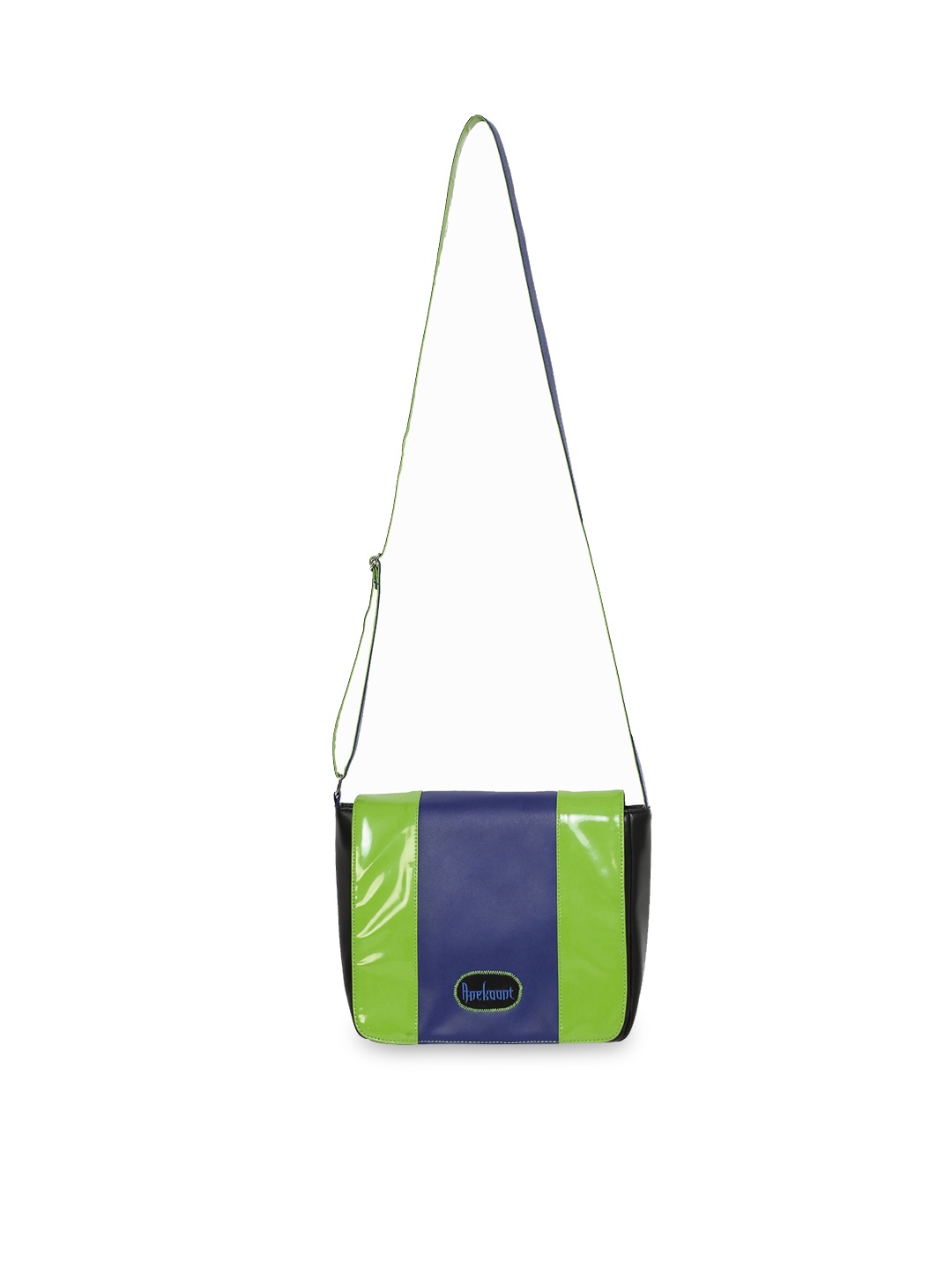 

Anekaant Multicoloured PU Swagger Shoulder Bag, Multi