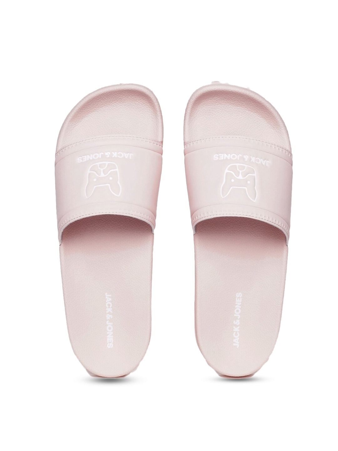 

Jack & Jones Men Printed Sliders, Pink