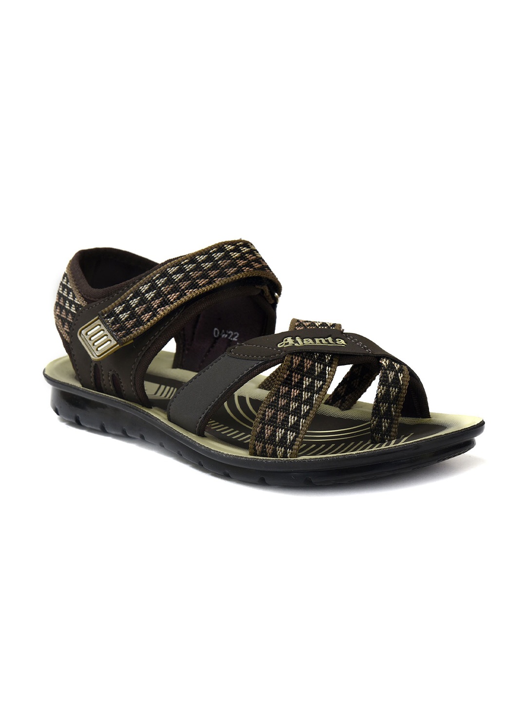 

Ajanta Men Comfort Sandals, Olive