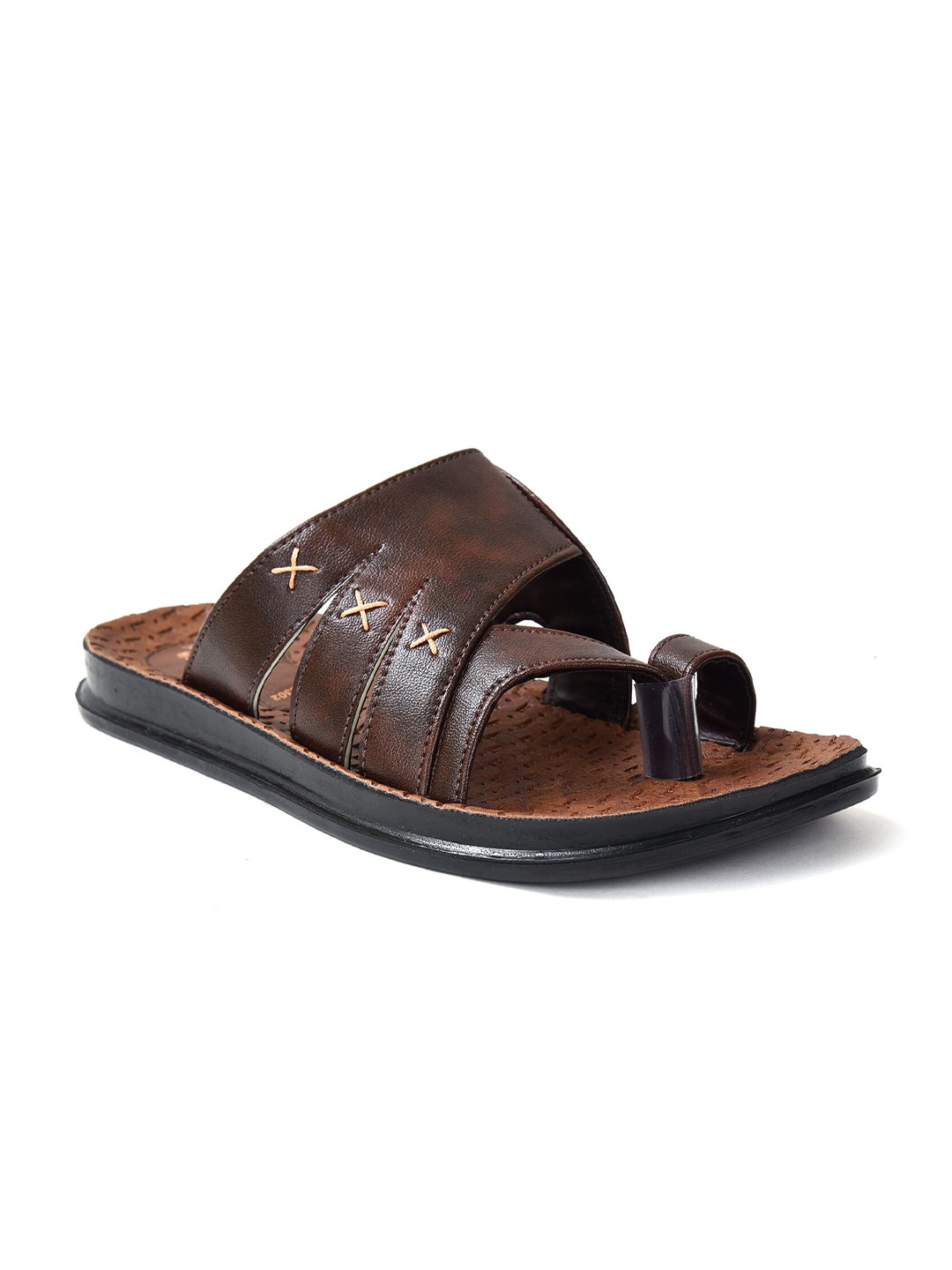 

Ajanta Men Comfort Sandals, Brown