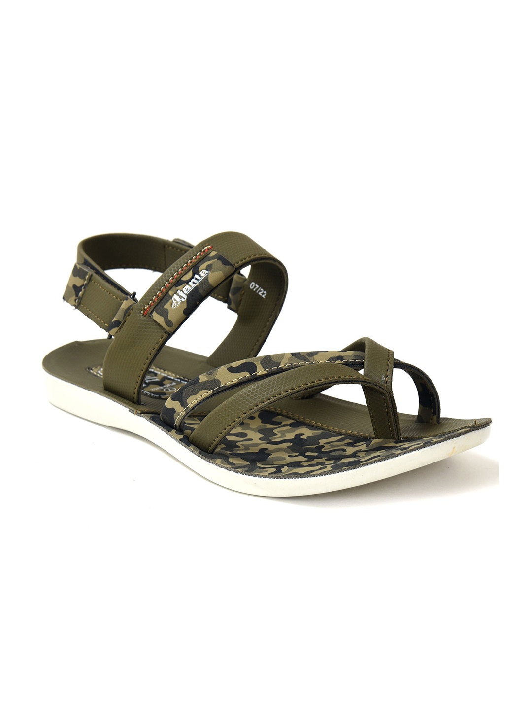 

Ajanta Men Comfort Sandals, Olive