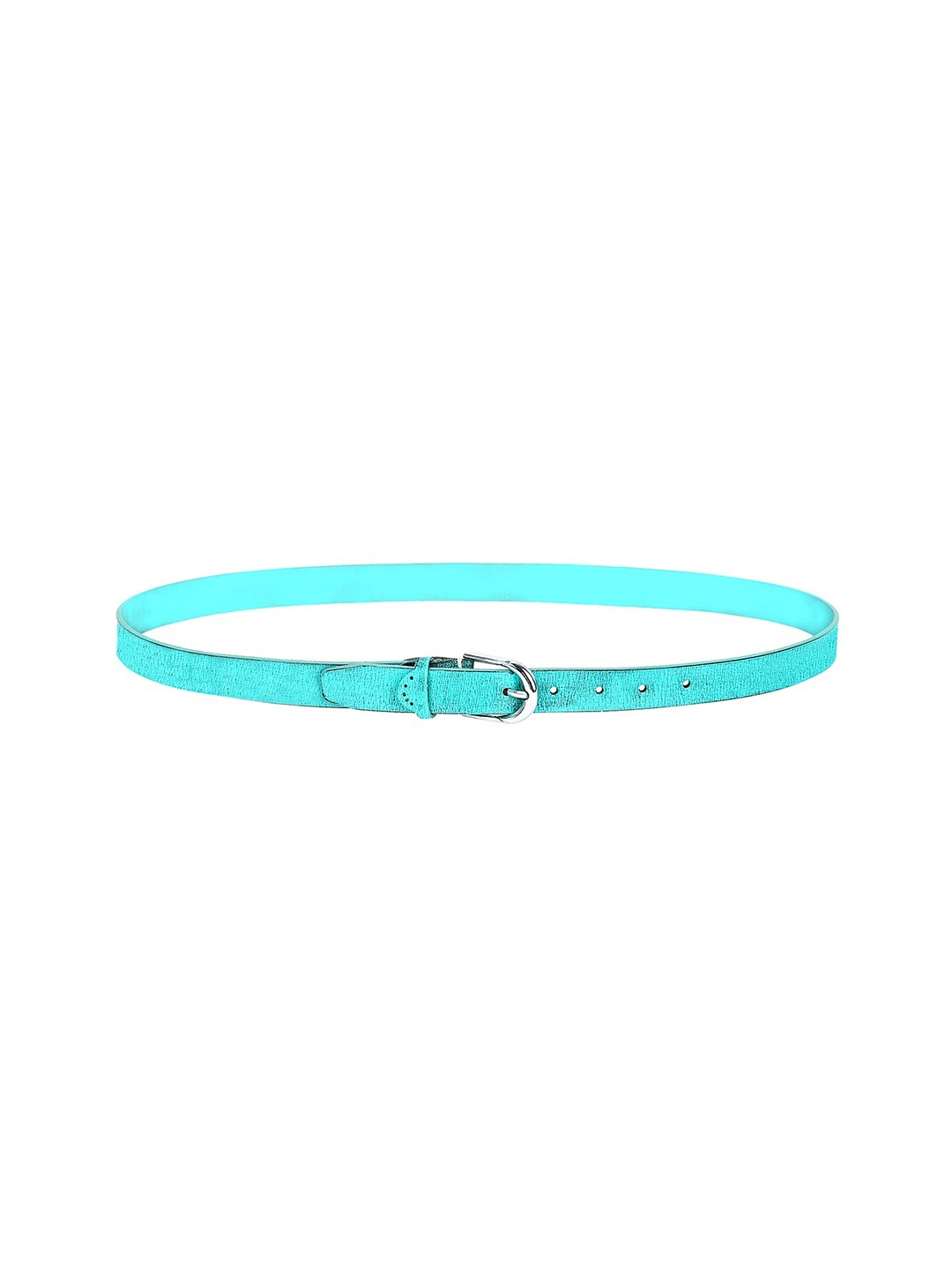 

Leather World Women Leather Belt, Sea green