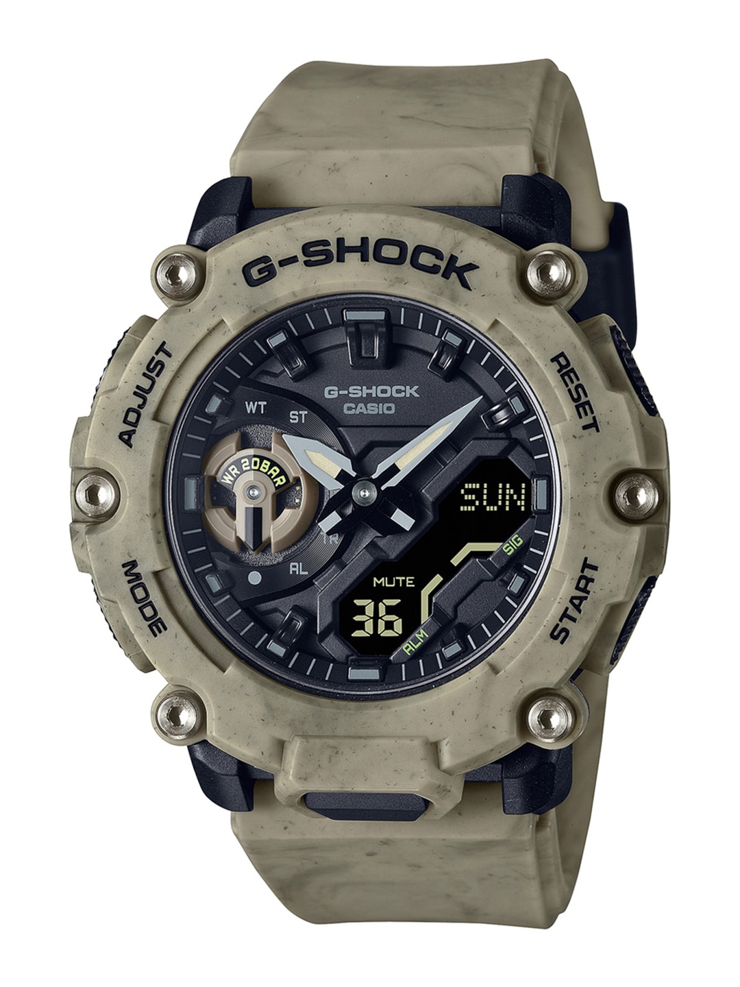 

CASIO Men Straps Analogue Watch G1263, Grey