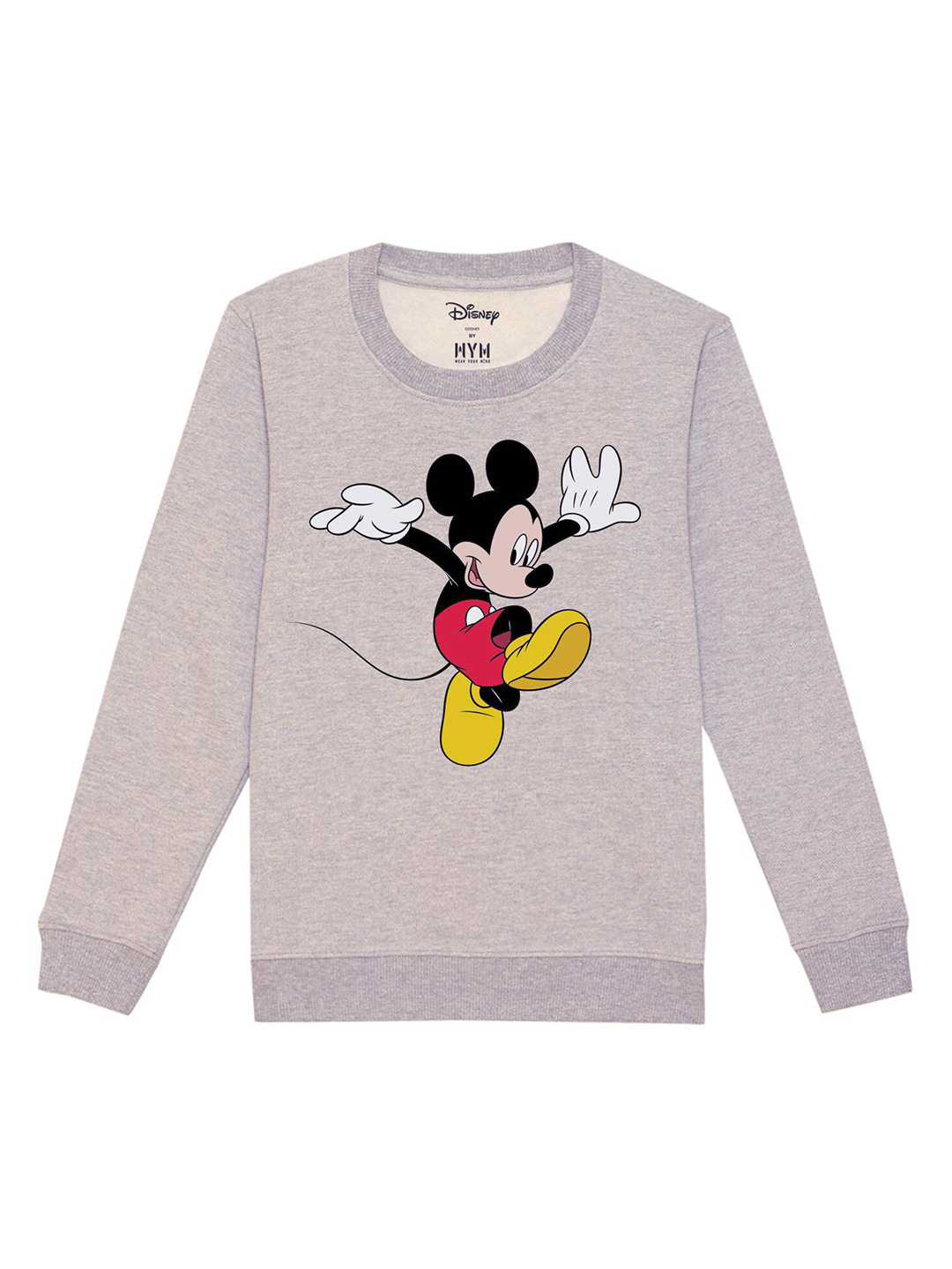 

Disney by Wear Your Mind Kids Grey Printed Sweatshirt