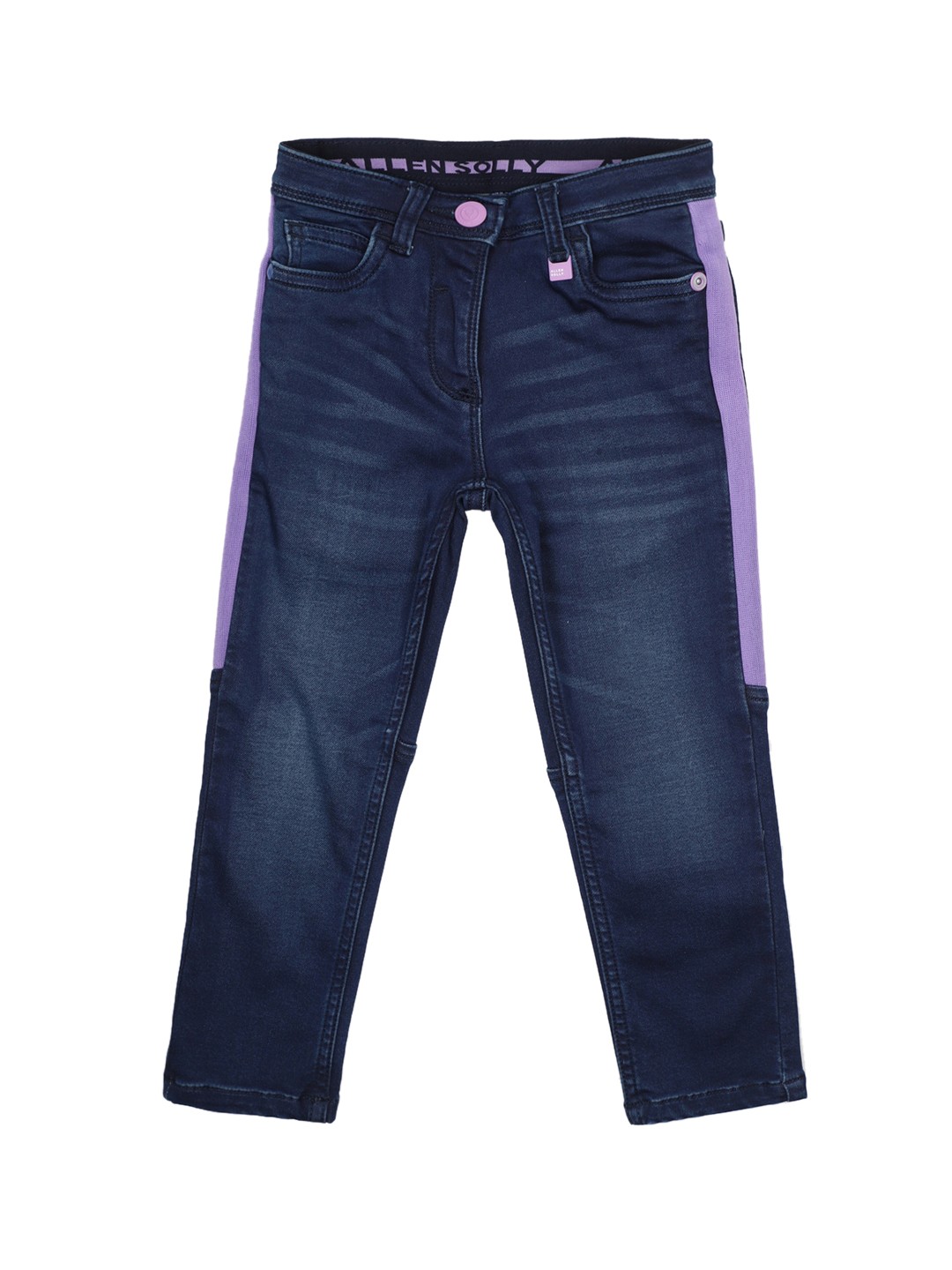 

Allen Solly Junior Girls Navy Blue Skinny Fit Light Fade Jeans