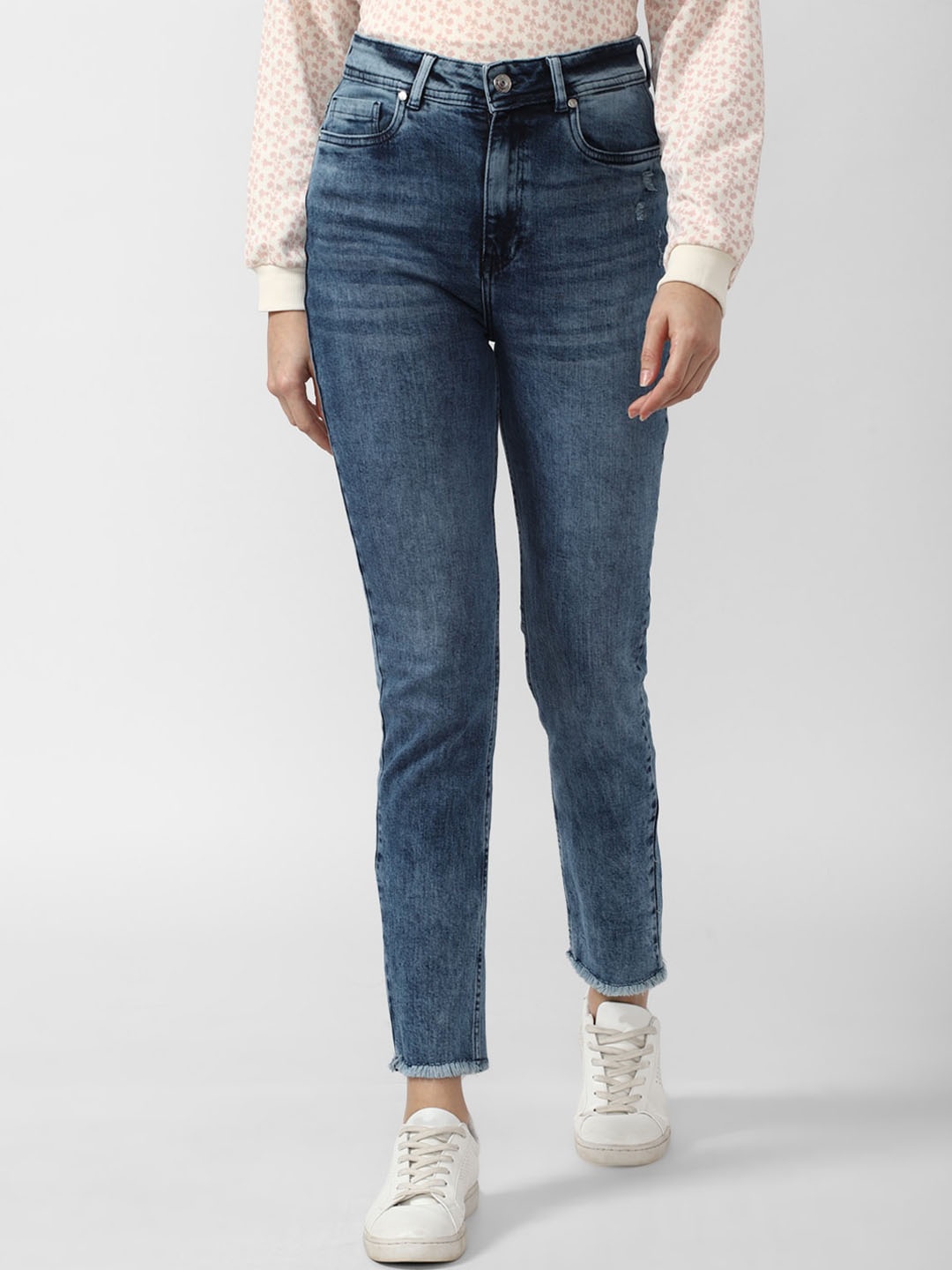 

Van Heusen Woman Women Blue Light Fade Mid Rise Jeans