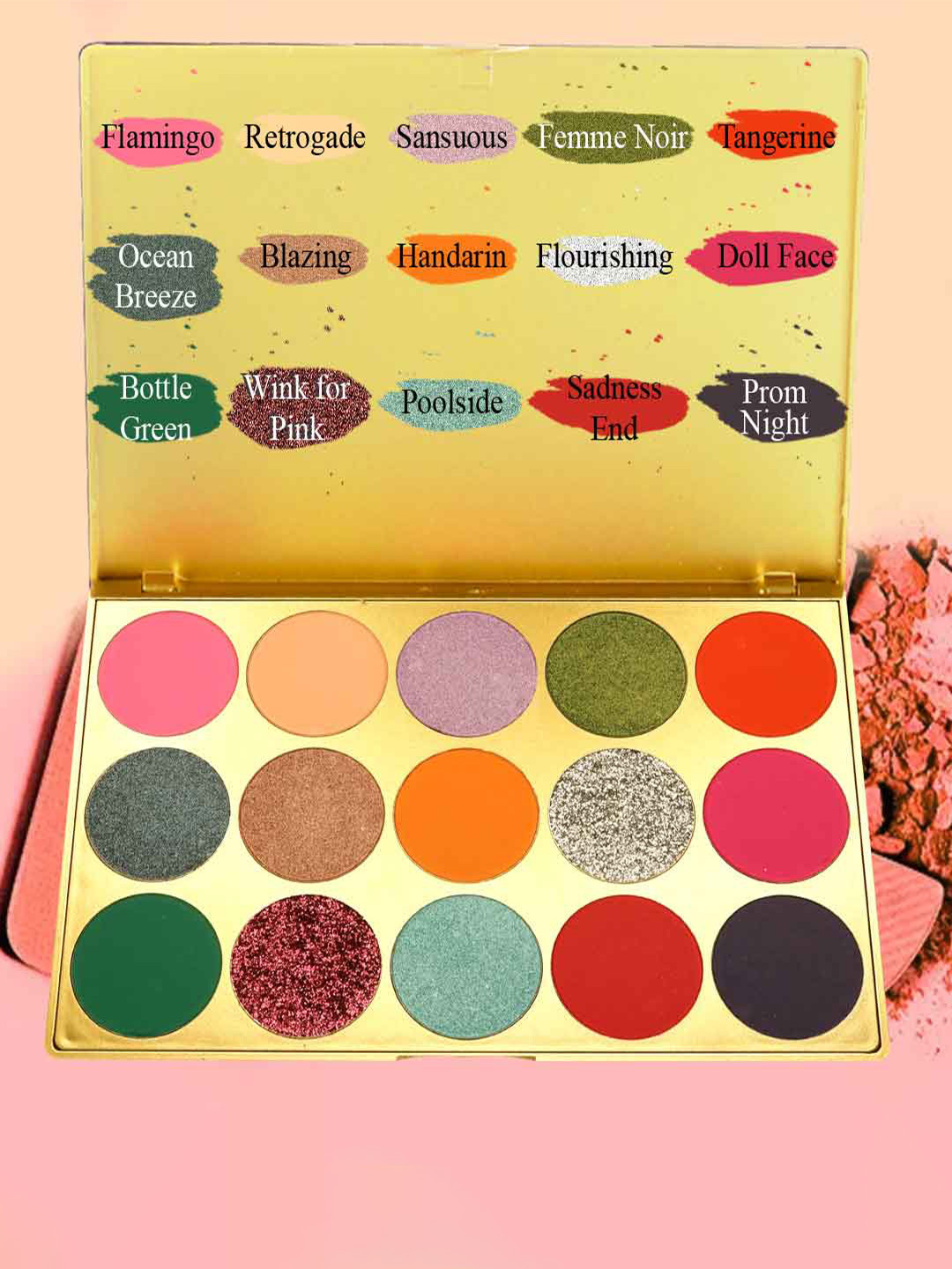 

BeautyRelay London Shade Story Eyeshadow Palette 45 g - Birthday Cake, Multi