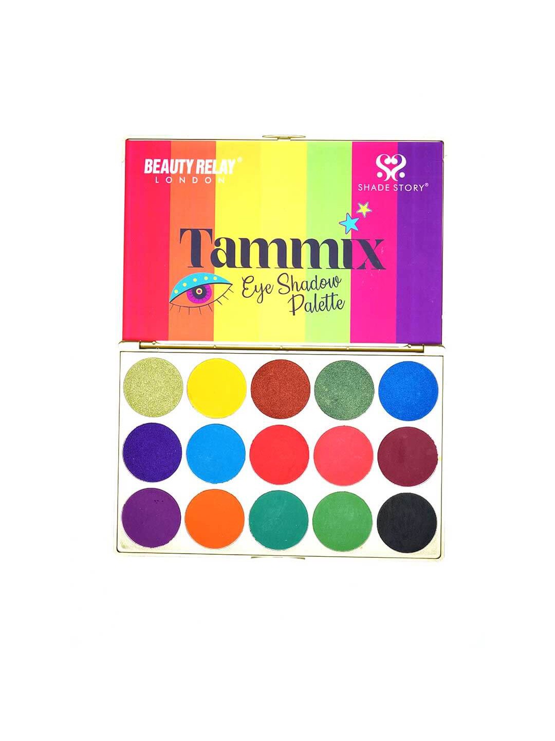 

BeautyRelay London Shade Story Eyeshadow Palette 45 g - Tammix, Multi