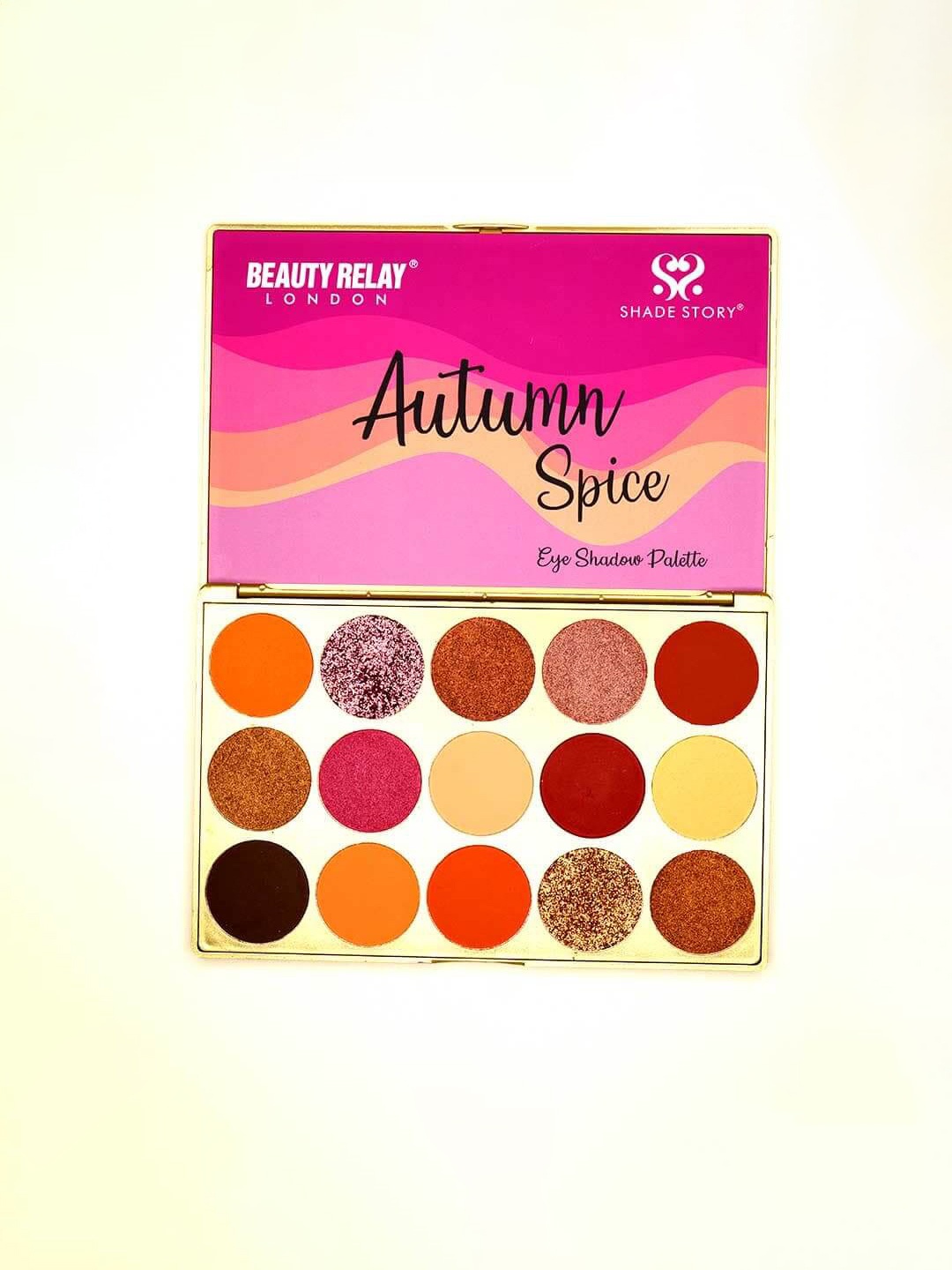 

BeautyRelay London Shade Story Eyeshadow Palette 45 g - Autumn Spice, Multi