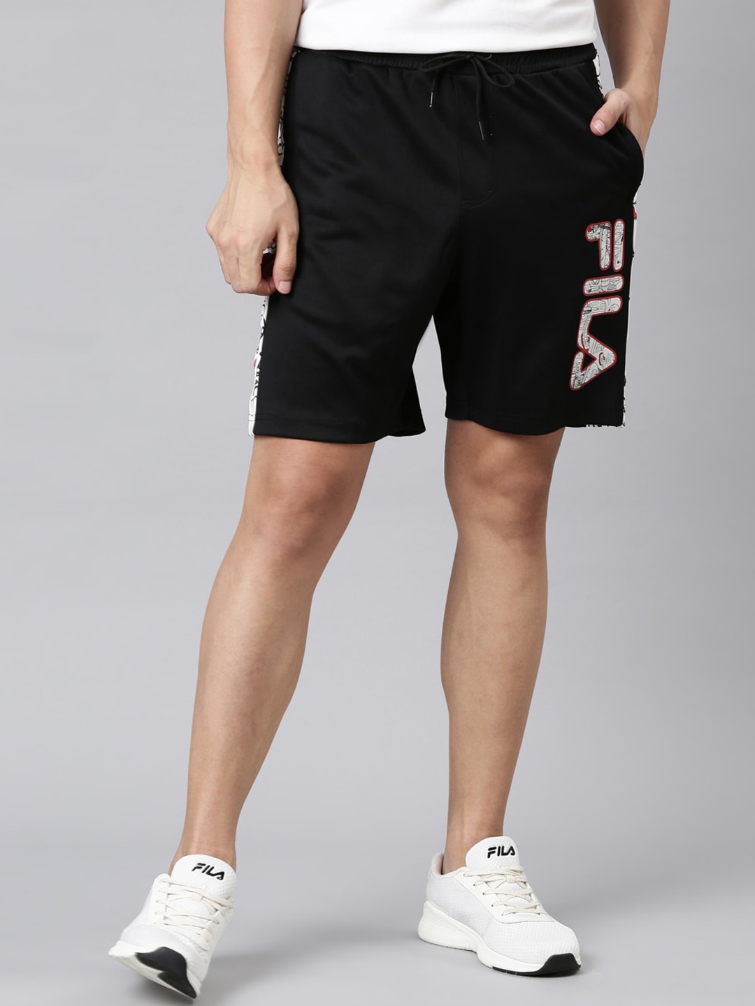 

FILA Men Sports Shorts, Black