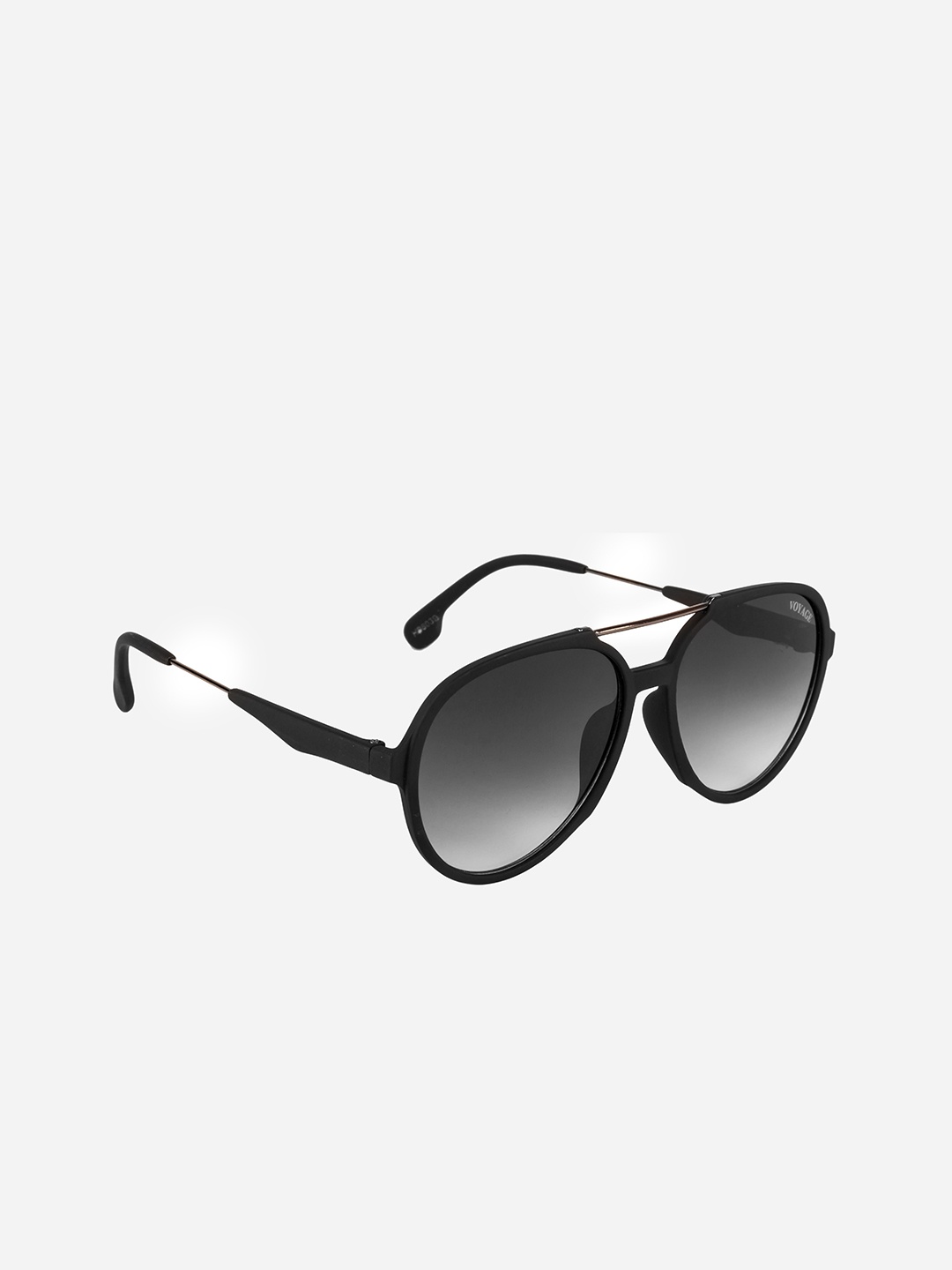

Voyage Unisex Aviator Sunglasses with UV Protected Lens - HD8039MG3289Z, Black