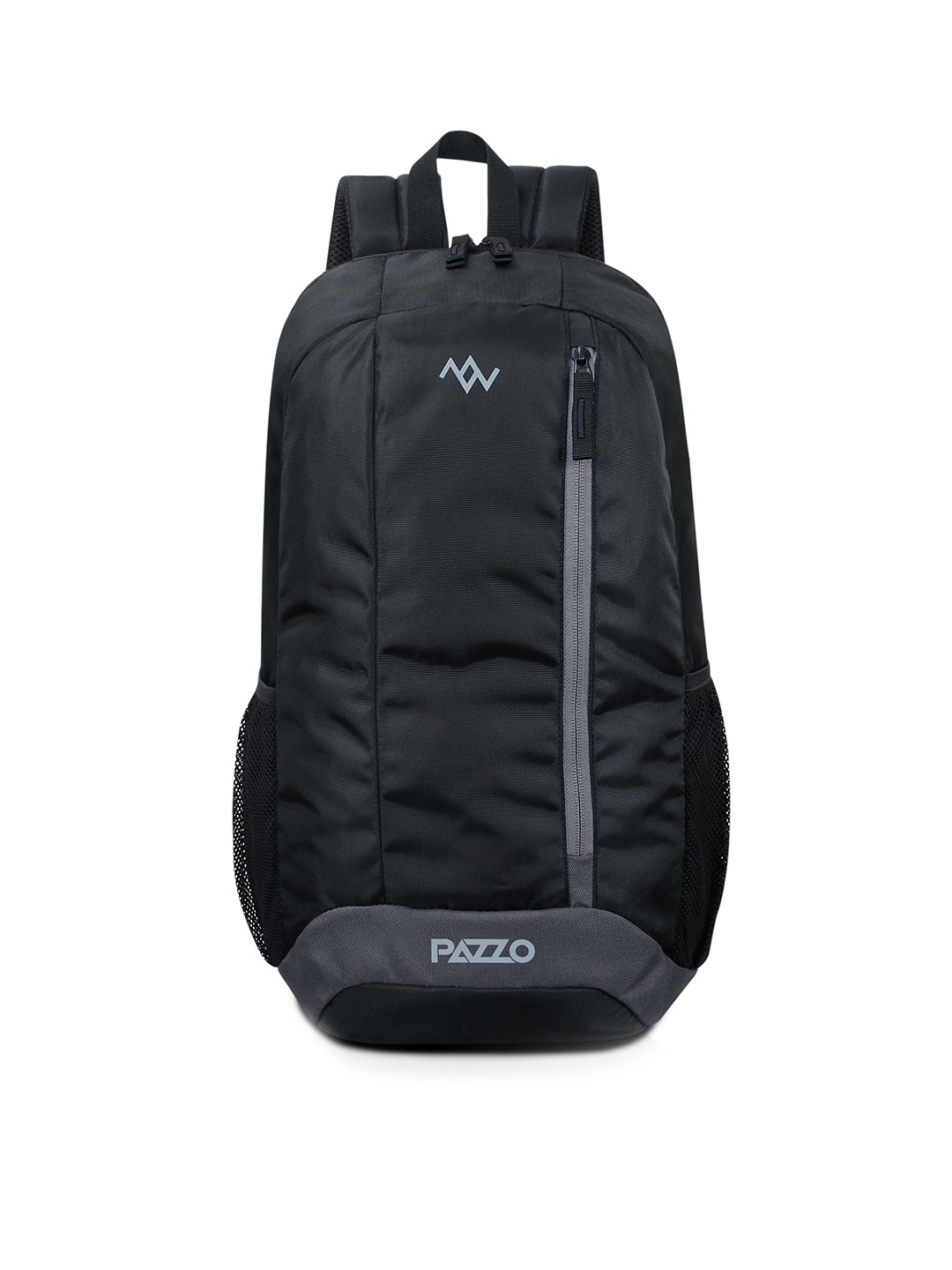 

PAZZO Unisex Black Backpack