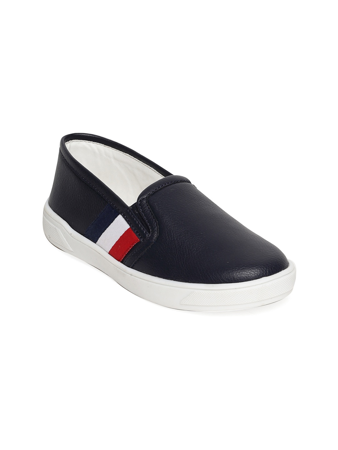 

Bruno Manetti Kids Navy Blue Slip-On Sneakers