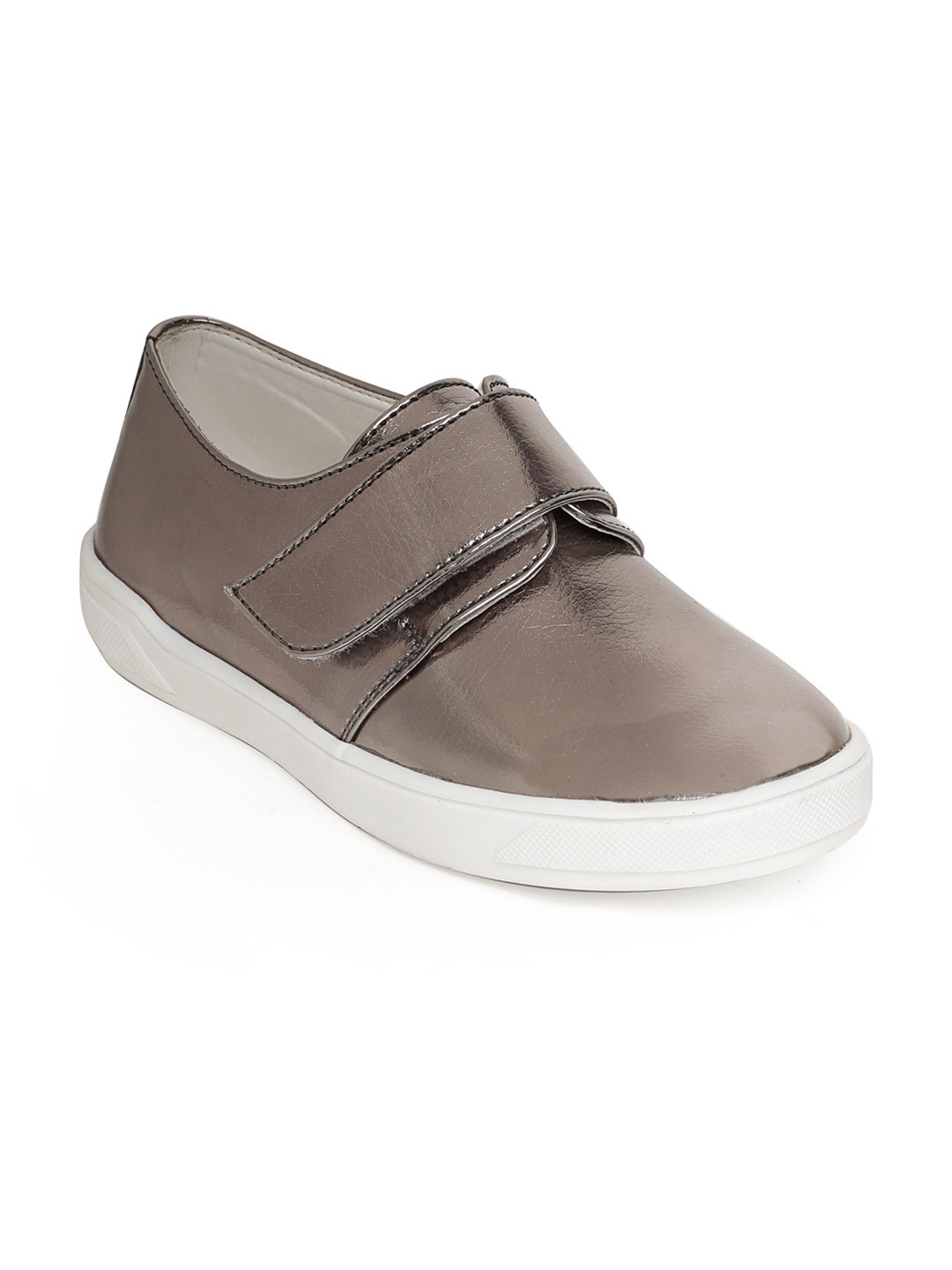 

Bruno Manetti Kids Gunmetal-Toned Sneakers, Metallic