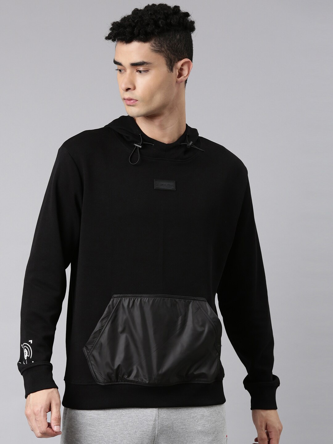 

FILA Men Black Sweatshirt