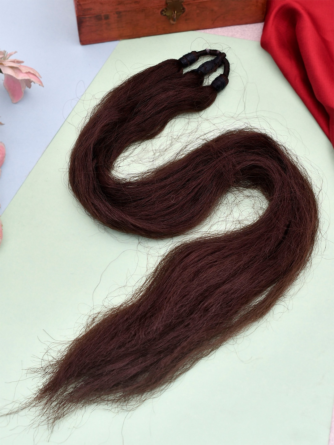 

Silvermerc Designs Women Hair Extension, Brown