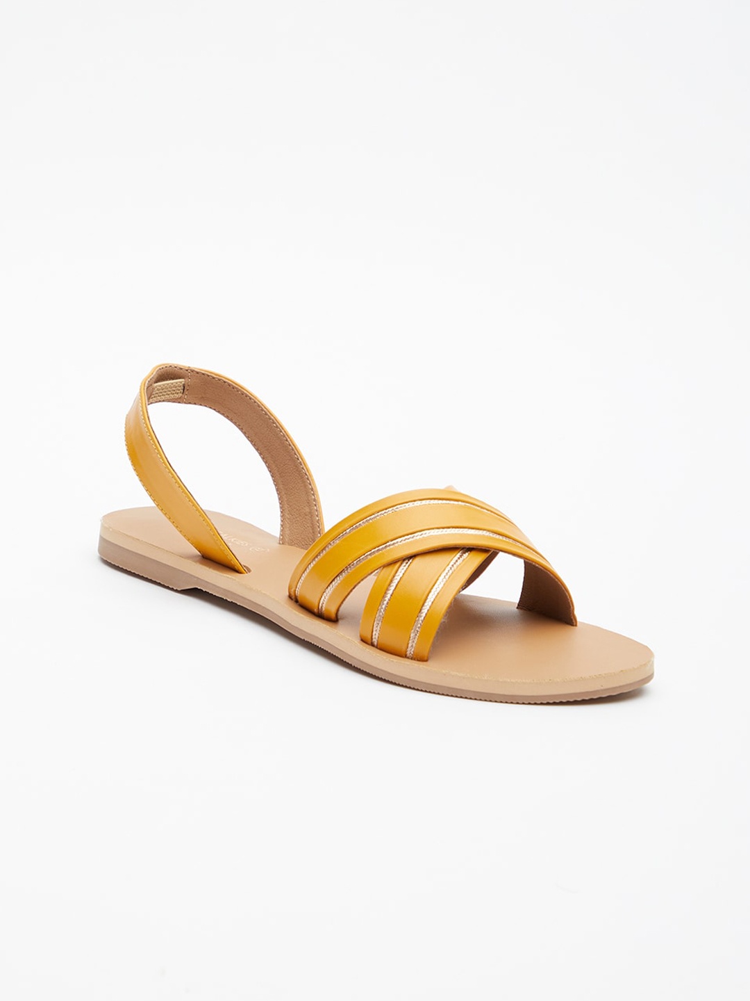 

Tokyo Talkies Women Open Toe Flats, Mustard