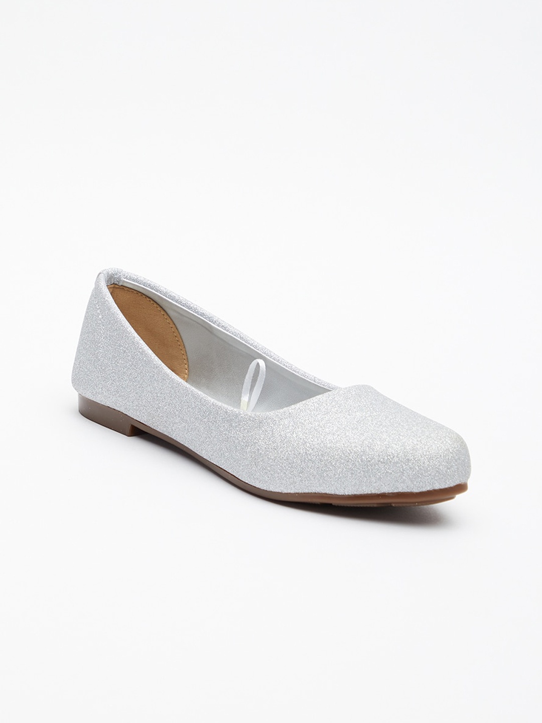 

Tokyo Talkies Women Embellished Ballerinas Flats, Silver