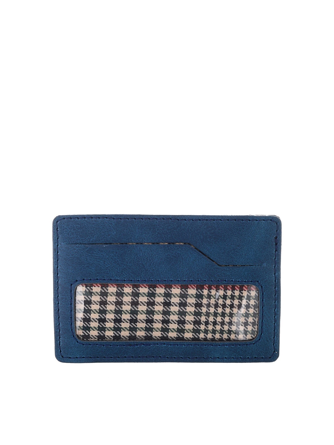 

MARKQUES Men Leather Card Holder, Blue